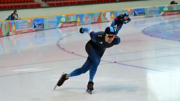 Мезенцев и Айдова выиграли чемпионат Казахстана по спринтерскому многоборью