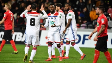 «Лион» вышел в четвертьфинал Кубка Франции