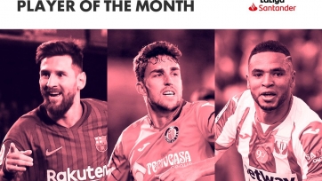 Игроки «Барселоны», «Хетафе» и «Леганеса» претендуют на звание лучшего футболиста месяца в Примере