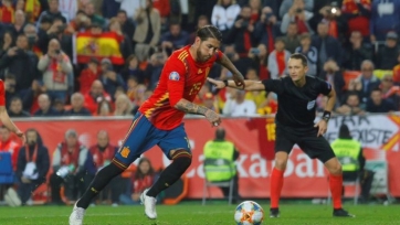 Рамос провел 162-й матч за сборную Испании. До рекорда Касильяса - 5 игр