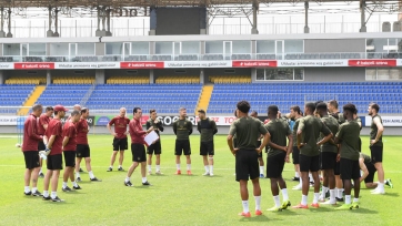 «Арсенал» провел первую тренировку в Баку