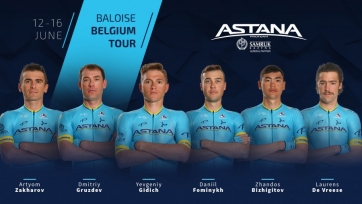 Astana Pro Team объявила состав на «Тур Бельгии»