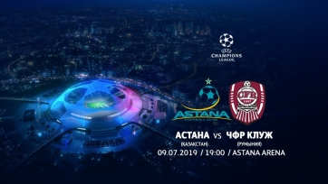 Стали известны дата и время первого матча «Астаны» в квалификации Лиги чемпионов