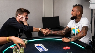 Пике и Видаль выиграли в покер почти 500 000 евро
