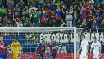 «Эйбар» обыграл «Севилью», проигрывая по ходу матча со счетом 0:2