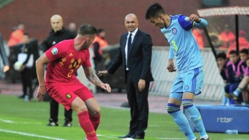Бельгия уверенно обыграла на выезде Казахстан
