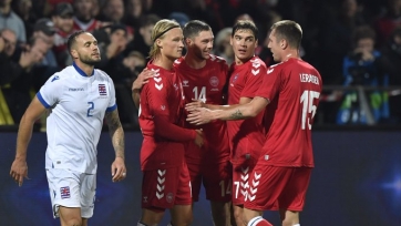 Дания разгромила Люксембург в товарищеском матче