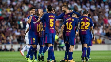 Игроки «Барселоны» поругались между собой после матча со «Славией»