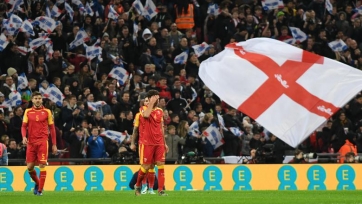 Англия в своем тысячном матче нанесла Черногории самое крупное поражение в ее истории