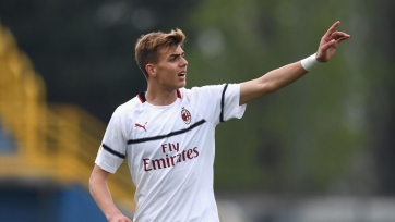 Мальдини-самый младший попал в заявку «Милана» на матч Серии А