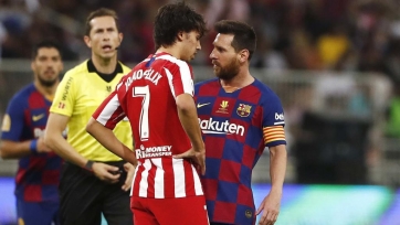 После первого тайма матча «Барселона» - «Атлетико» случился конфликт между Месси и Фелишем