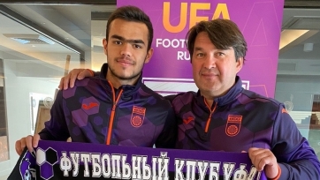 «Уфа» объявила о подписании тинейджера из сборной Узбекистана