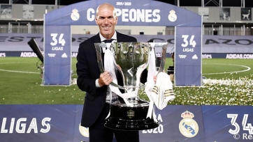 Зидан утвердился в статусе тренера-рекордсмена «Реала» по количеству трофеев