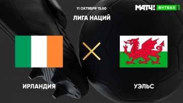 Ирландия - Уэльс. 11.10.2020. Где смотреть онлайн трансляцию матча