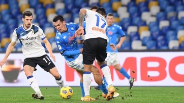 «Наполи» и Аталанта» разошлись миром в первом матче 1/2-й Кубка Италии