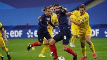 Украина поделила очки с Францией, Бельгия обыграла Уэльс, Португалия добыла минимальную победу над Азербайджаном 