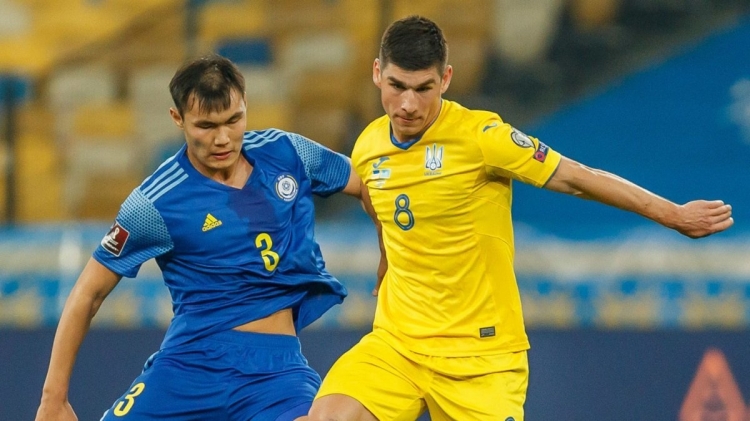 Украина – Казахстан – 1:1. Обзор матча и видео голов