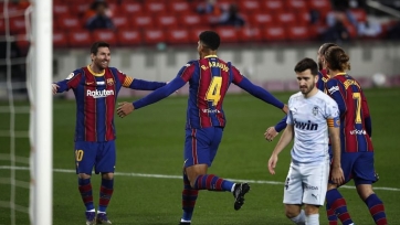 «Барселона» обыграла «Валенсию» в результативном поединке