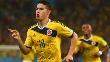 Хамес не попал в заявку сборной Колумбии на Кубок Америки