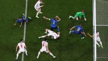 Италия обновила рекорд по забитым голам на крупных турнирах