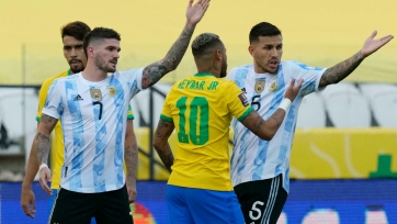 Сборная Аргентины покинула Бразилию
