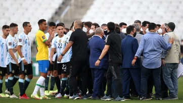 ФИФА открыла дисциплинарное дело по итогам срыва матча Бразилия — Аргентина