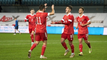 Российская «молодежка» разбила словаков в квалификации чемпионата Европы
