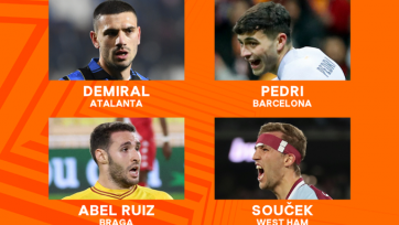 Известны четыре претендента на звание лучшего игрока недели в Лиге Европы