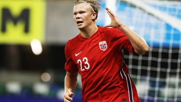 Норвегия забила девять мячей Армении в товарищеском матче, Холанд сделал дубль