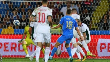 Лига наций: Италия выиграла решающий матч у Венгрии, зрелищная ничья Англии и Германии