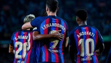 Ла Лига: «Осасуна» обыграла «Эспаньол», «Барселона» разгромила «Вильярреал»
