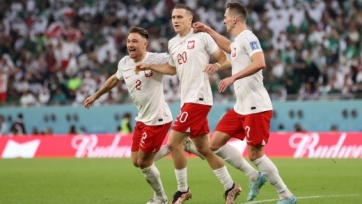 Польша благодаря голу и ассисту Левандовского победила Саудовскую Аравию