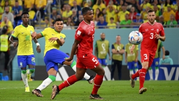 Сборная Бразилии впервые в истории чемпионатов мира смогла победить Швейцарию