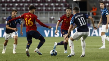 Молодежный Евро: Испания минимально выиграла у Хорватии и пробилась в плей-офф