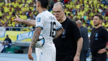 Легенда сборной Уругвая отметил работу главного тренера Марсело Бьелсы