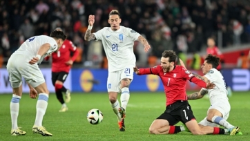 Сборная Грузии впервые вышла на чемпионат Европы
