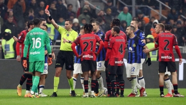 Игроки «Интера» и «Милана» получили дисквалификацию за удаления